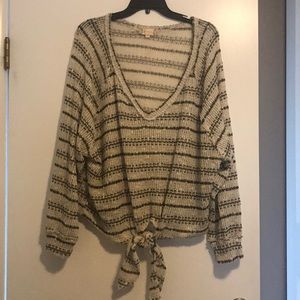 Knitted Slouchy Sweater